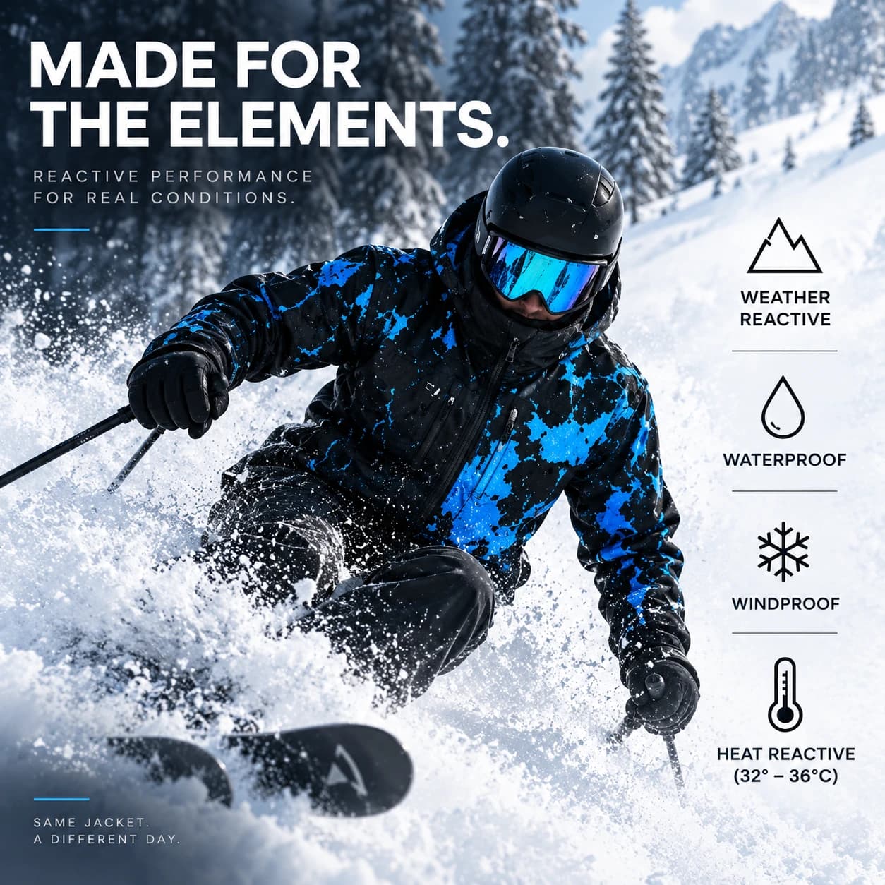 SNOW SHIFT reactive jacket product image
